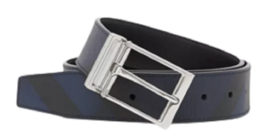 Thắt Lưng Burberry Reversible London Check and Leather Belt 'Navy' p80401901