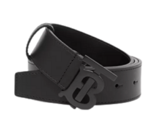 Thắt Lưng Burberry Monogram Motif 'Matt Black' p80465611