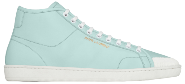 Giày Saint Laurent Court Classic SL39 Mid-Top Sneakers 'Mint'