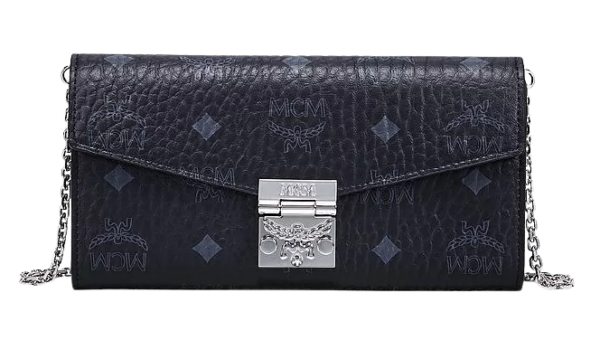 Túi MCM Patricia Crossbody Wallet in Visetos MYLAAPA02BK001