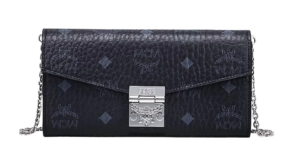 Túi MCM Patricia Crossbody Wallet Visetos Black MYL8SPA11BK001