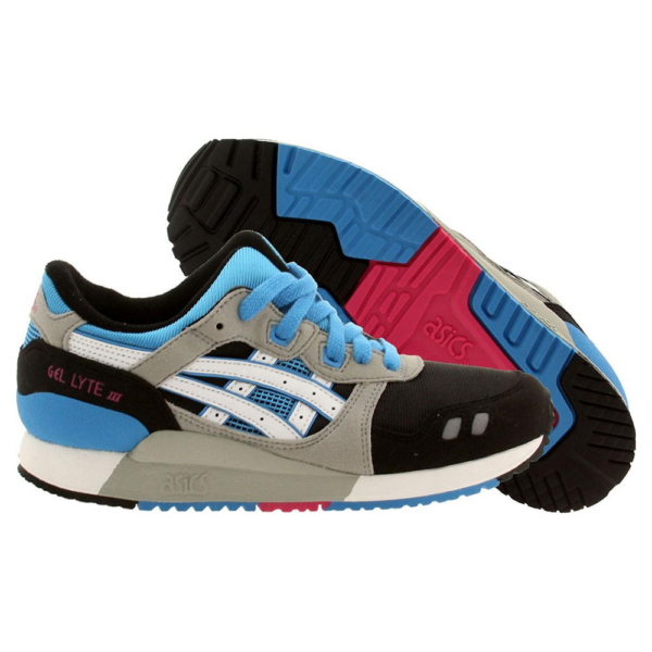 Giày Asics Gel Lyte 3 GS 'Black Blue' C5A4N-9001 - Ảnh 2