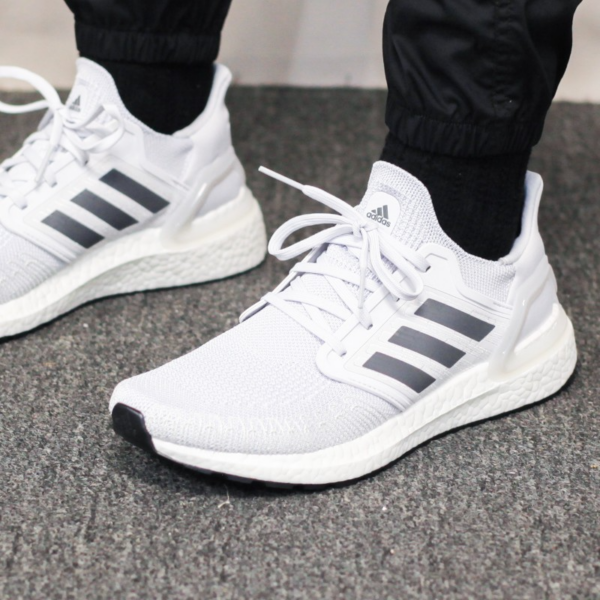 Giày Adidas UltraBoost 20 'Cloud White Night Metallic Dash Grey' EG0783 - Ảnh 6