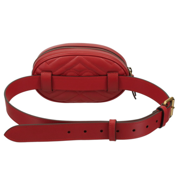 Túi Gucci GG Marmont Matelasse Belt Bag 476434 DSVRT 6433 - Ảnh 2
