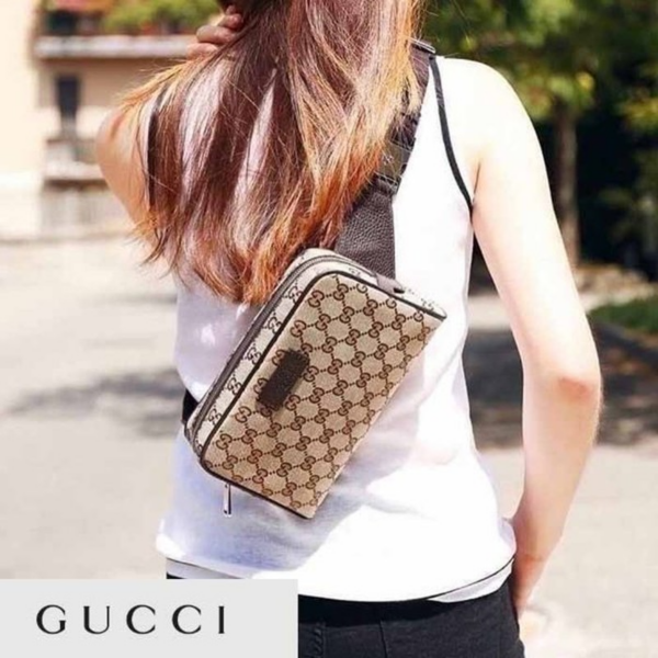 Túi Gucci GG Supreme Belt Bag 449174 KY9KN 9886 - Ảnh 7