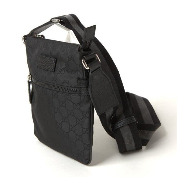 Túi Gucci Cross Bag Fabric Messenger Bag Small Black 449183 G1XHN 8615 - Ảnh 3