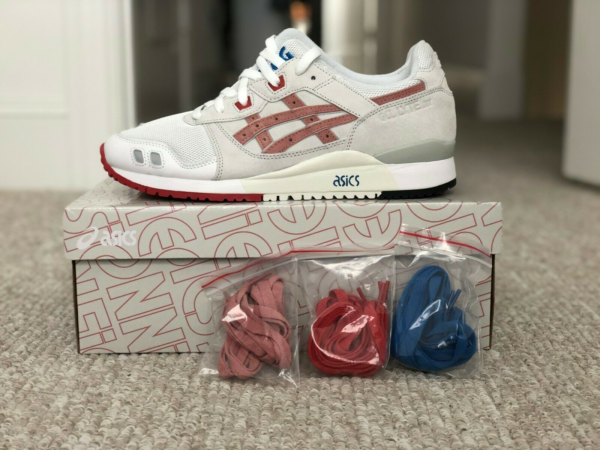 Giày Asics x Ronnie Fieg Gel-Lyte III Yoshino Rose AI1193A187-100 - Ảnh 5