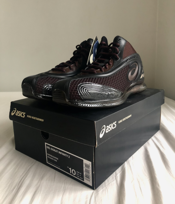 Giày Asics Kiko Kostadinov x Gel Sokat 2 Infinity Coffee 1023A011 200 - Ảnh 2