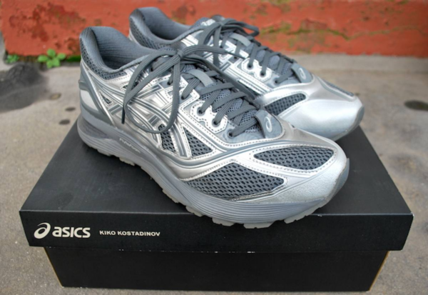Giày Asics Kiko Kostadinov x Gel Korika Silver Steel 1023A010 020 - Ảnh 3