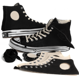 Alternative view of Giày Converse Joshua Vides x Chuck 70 'Black' 166558C