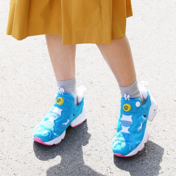 Giày Reebok Atmos x Packer x InstaPump Fury Doraemon BS7368 - Ảnh 3