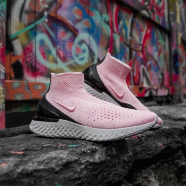 Giày Nike Wmns Rise React Flyknit 'Pink Foam' AV5553-660 - Ảnh 2