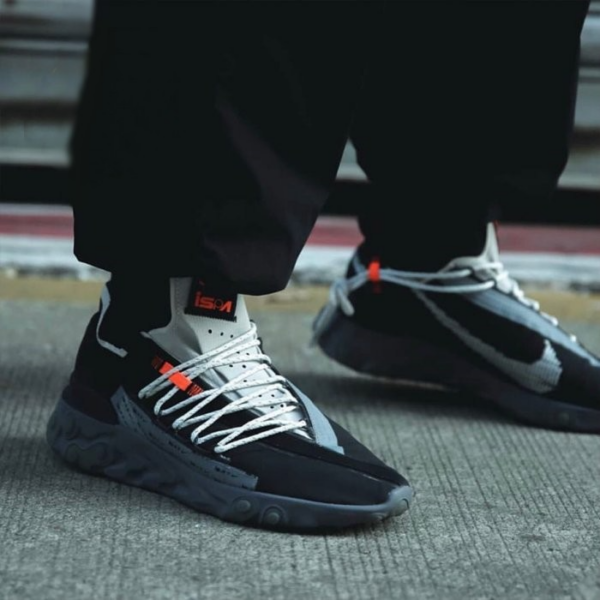 Giày Nike React WR ISPA 'Gunsmoke' AR8555-001 - Ảnh 4