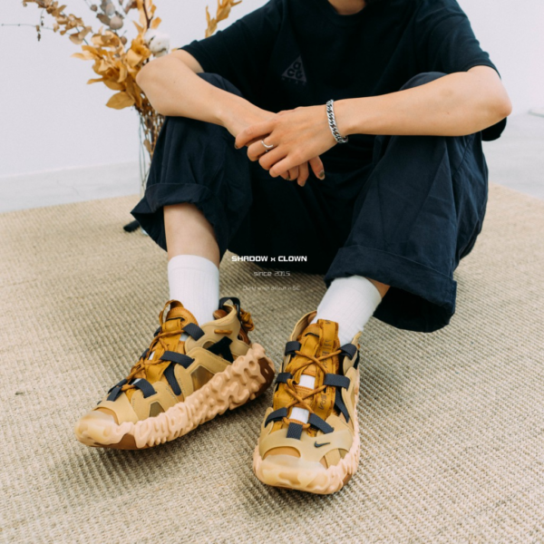 Giày Nike ISPA OverReact Sandal 'Club Gold' CQ2230-700 - Ảnh 3