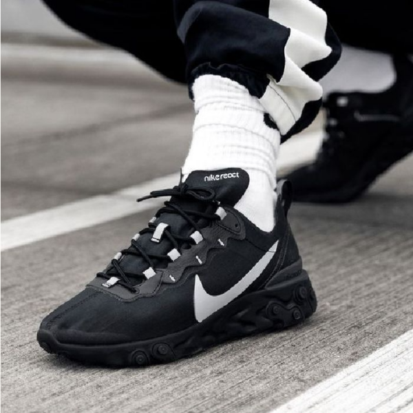 Giày Nike React Element 55 'Black Reflect' BV1507-002 - Ảnh 3