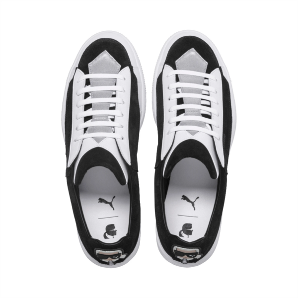 Giày Puma Suede x Karl Lagerfeld 'Black' 368071-01 - Ảnh 3