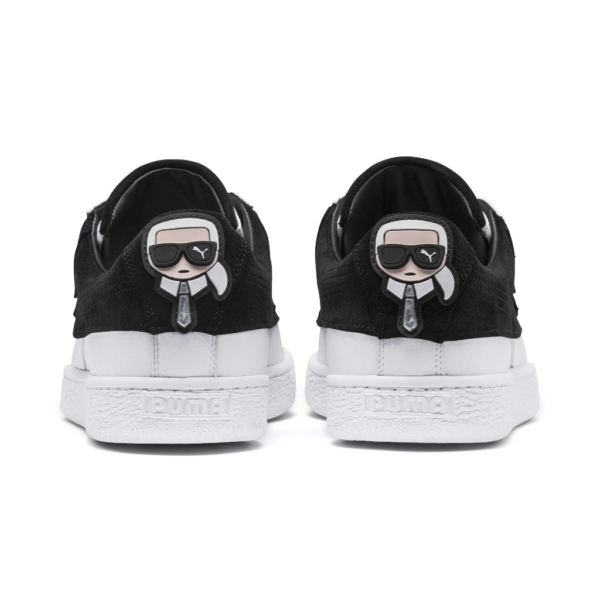 Giày Puma Suede x Karl Lagerfeld 'Black' 368071-01 - Ảnh 4