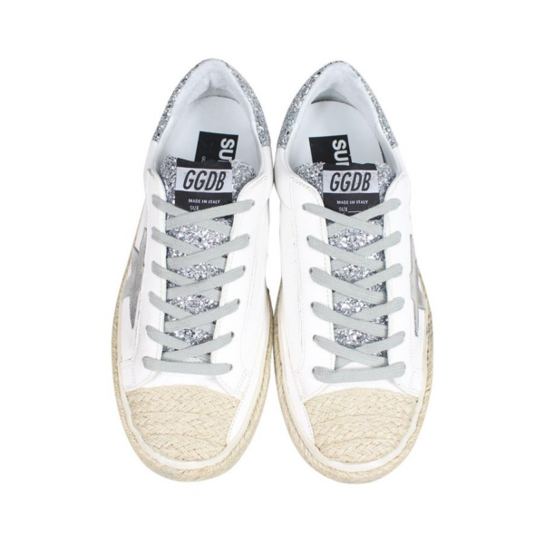 Giày Golden Goose 19SS Superstar 'White Silver' G34WS590-O30 - Ảnh 3