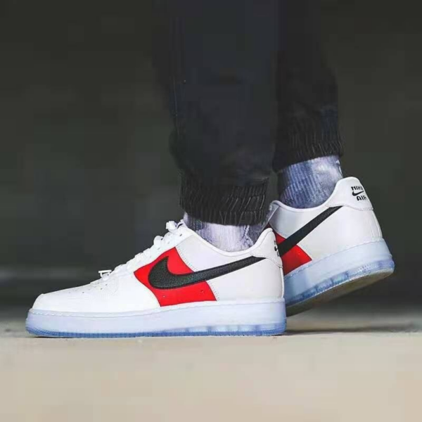 Giày Nike Air Force 1 '07 LV8 EMB 'Icy Soles University Red' CT2295-110 - Ảnh 3