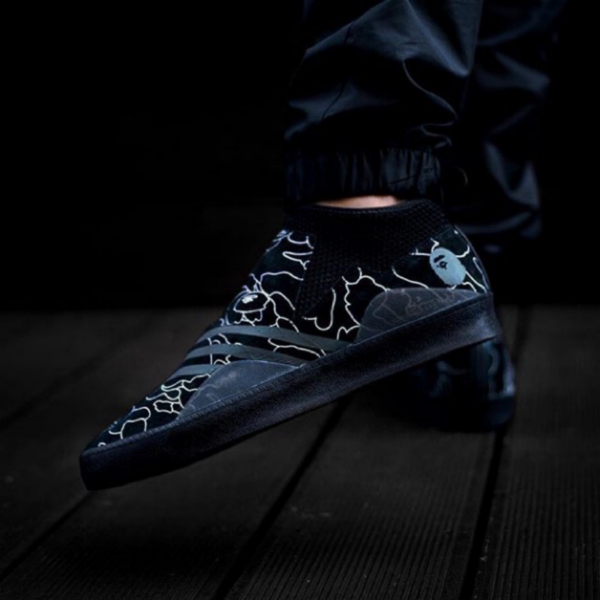 Giày Adidas A Bathing Ape x 3ST.002 'Core Black' DB3003 - Ảnh 2