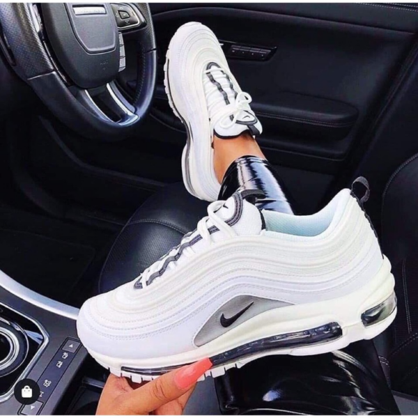 Giày Nike Air Max 97 'White Black Silver' 921733-103 - Ảnh 5