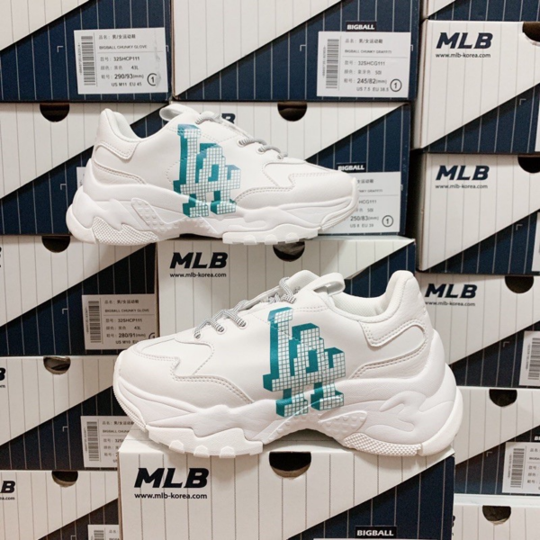 Giày MLB Big Ball Chunky LA Dodgers 'White' 32SHCD111-07I - Ảnh 3