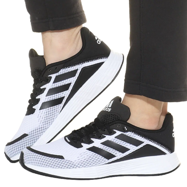 Giày Adidas Duramo SL 'White Black' FW7103 - Ảnh 3