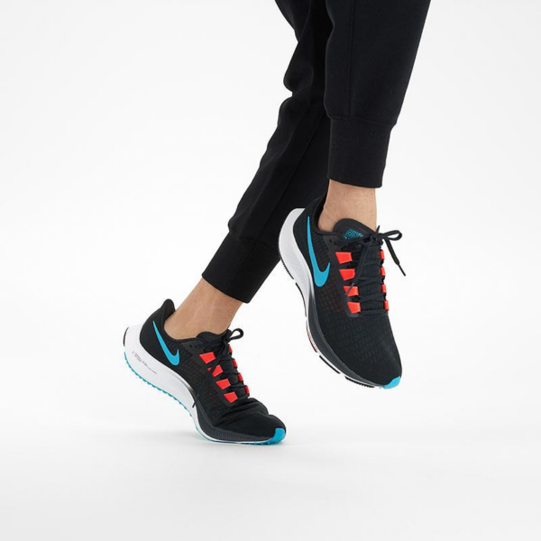Giày Nike Air Zoom Pegasus 37 'Off Noir Light Blue Fury ' BQ9646-011 - Ảnh 6