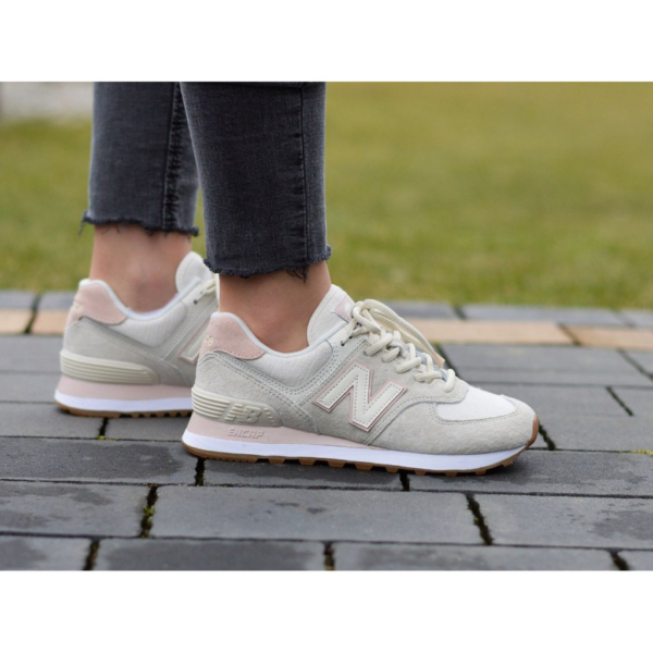 Giày New Balance Wmns 574 'Turtle Dove' WL574SAY - Ảnh 7