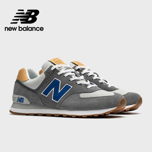 Giày New Balance 574 'Castlerock Team Royal' ML574NE2 - Ảnh 6