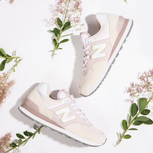 Giày New Balance 574 'Space Pink' Winter Sky WL574LBL - Ảnh 5