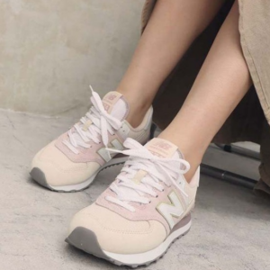 Alternative view of Giày New Balance 574 'Space Pink' Winter Sky WL574LBL