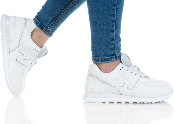Giày New Balance Wmns 574 'White Iridescent' WL574CLD - Ảnh 5