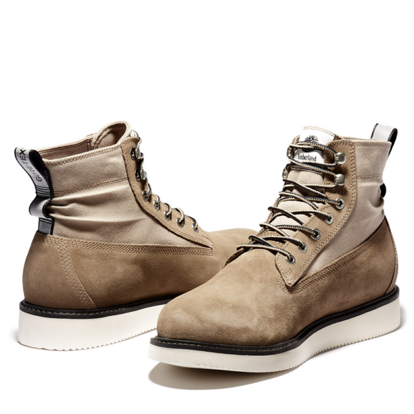 Giày Timberland Suede Waterproof 'Dark Beige' A4216D82 - Ảnh 3