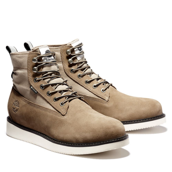 Giày Timberland Suede Waterproof 'Dark Beige' A4216D82 - Ảnh 2