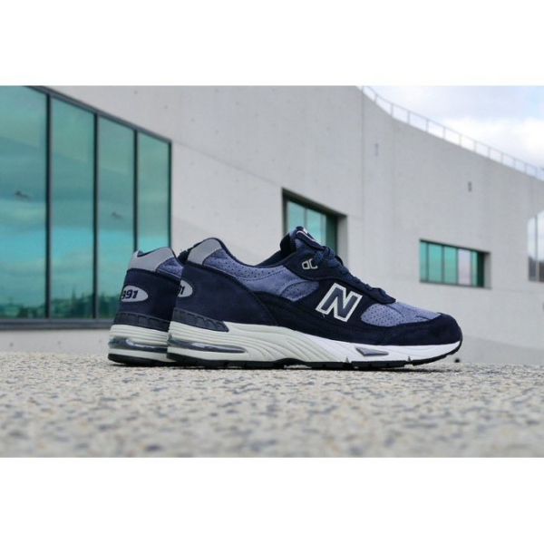 Giày New Balance 991 'Navy' M991NVB - Ảnh 5