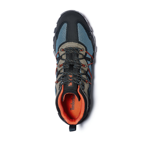 Giày Timberland Garrison Trail Mid Hiker for Men in Dark Blue A28DX477 - Ảnh 7