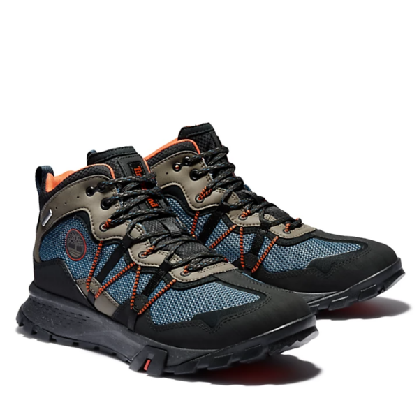 Giày Timberland Garrison Trail Mid Hiker for Men in Dark Blue A28DX477 - Ảnh 4