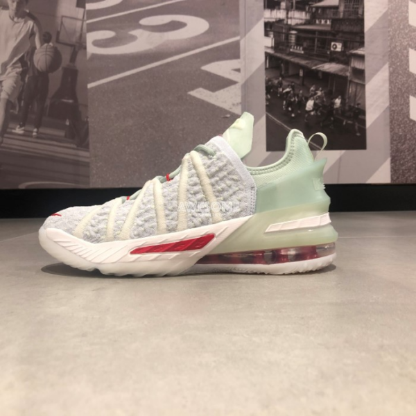 Giày Nike LeBron 18 GS 'Empire Jade' CT4677-002 - Ảnh 9