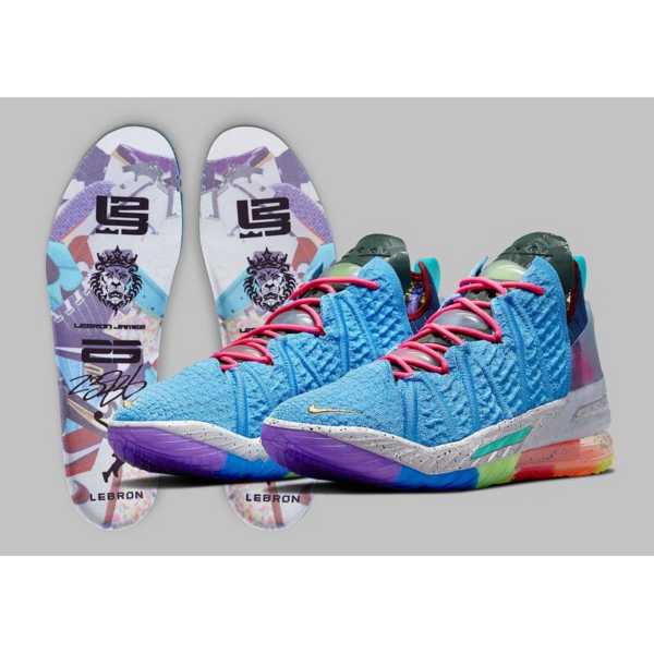 Giày Nike LeBron 18 EP 'Best Of 1-9' DM2814-400 - Ảnh 7