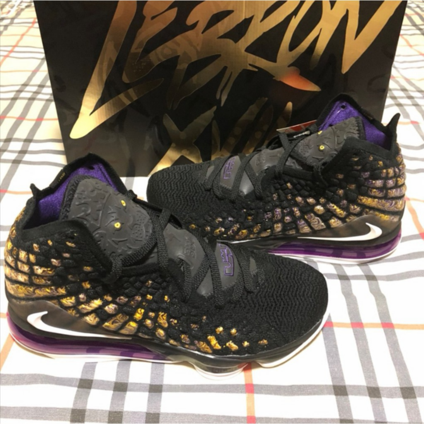 Giày Nike LeBron 17 EP 'Lakers' BQ3178-004 - Ảnh 3