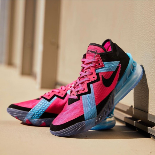 Giày Nike LeBron 18 Low EP 'Neon Nights' CV7564-600 - Ảnh 7