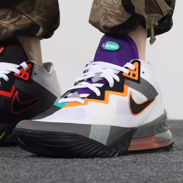 Giày Nike LeBron 18 Low EP 'Air Max 95 Greedy' CV7564-100 - Ảnh 5