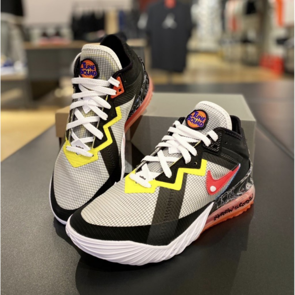 Giày Nike Space Jam x LeBron 18 Low EP 'Sylvester x Tweety' CV7564-103 - Ảnh 4