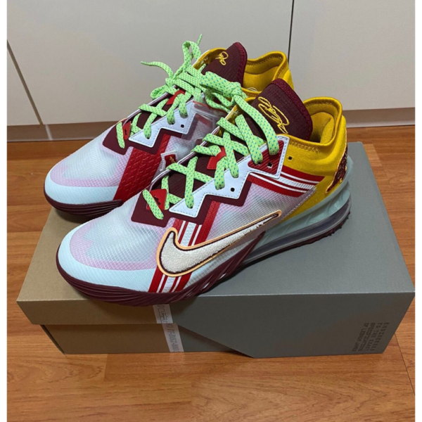 Giày Nike Mimi Plange x LeBron 18 Low EP 'Higher Learning' CV7564-102 - Ảnh 2