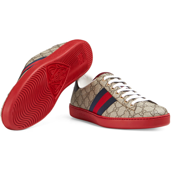 Giày Gucci Ace GG Supreme 'Beige' 429445-K2LH0-9767 - Ảnh 5