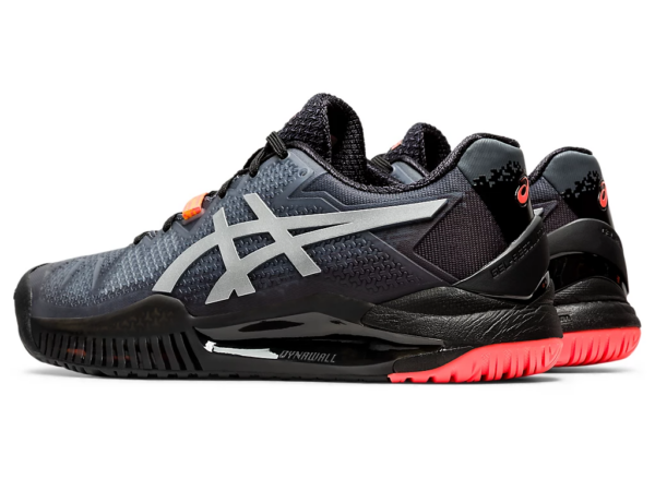 Giày Tennis Asics Gel Resolution 8 L.E 'Black Sunrise Red' 1042A122-010 - Ảnh 4