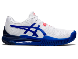 Alternative view of Giày Tennis Asics Wmns Gel Resolution 8 'White Lapis Lazuli Blue' 1042A072-107