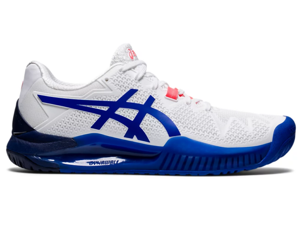 Giày Tennis Asics Wmns Gel Resolution 8 'White Lapis Lazuli Blue' 1042A072-107 - Ảnh 2