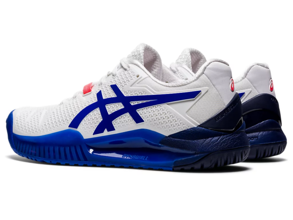 Giày Tennis Asics Wmns Gel Resolution 8 'White Lapis Lazuli Blue' 1042A072-107 - Ảnh 5